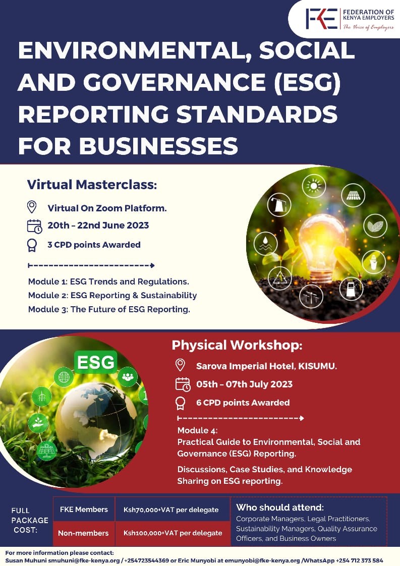 Environmental, Social & Governance (ESG) Reporting for Businesses 