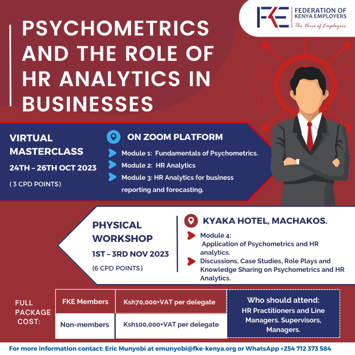 Psychometrics and the Role of HR Analytics in Businesses 