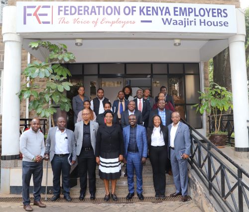 Promoting Labour Migration Governance:  FKE hosts a Delegation from the Government of Zimbabwe to benchmark on Labour Migration Issues