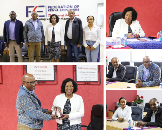 FEE Leadership Pays Courtesy Visit to FKE to Strengthen Regional Collaboration and BUSINESSAfrica Partnership